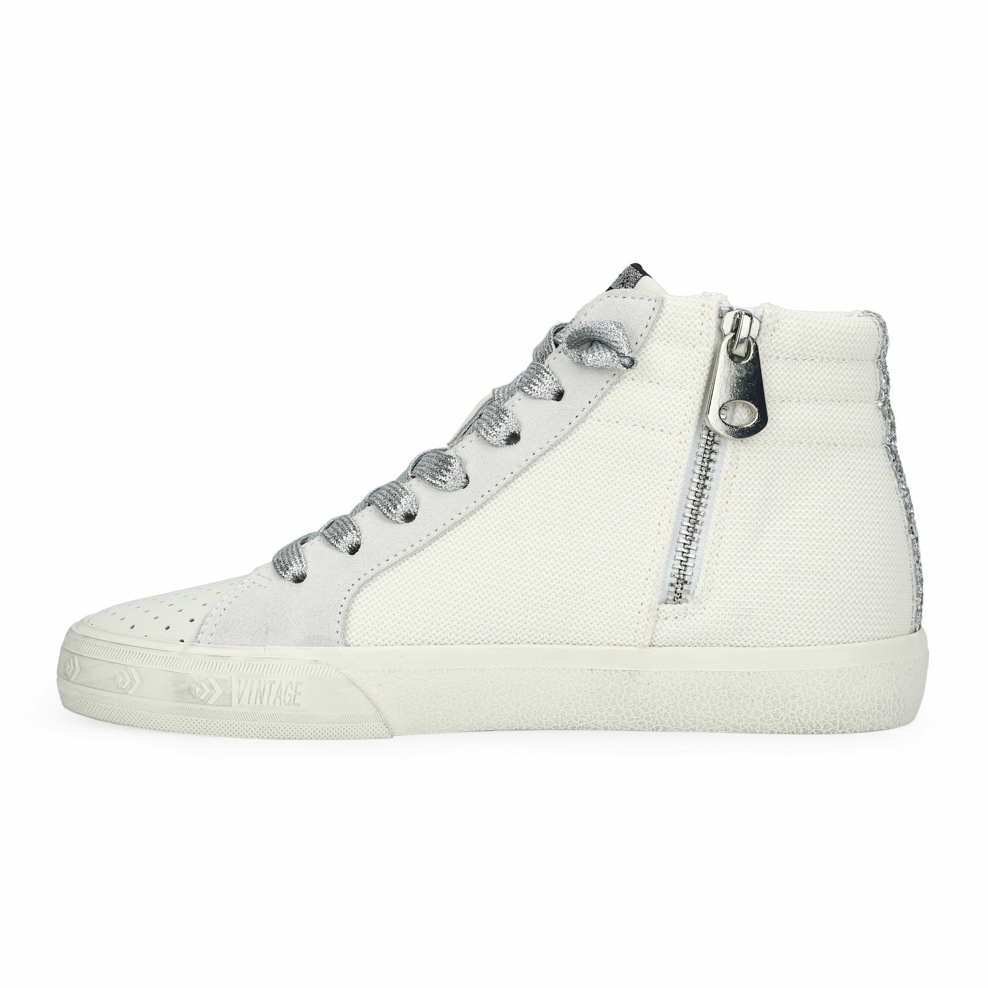 GADOL HIGH 17 - METALLIC GREEN/WHITE | Vintage Havana Shoes