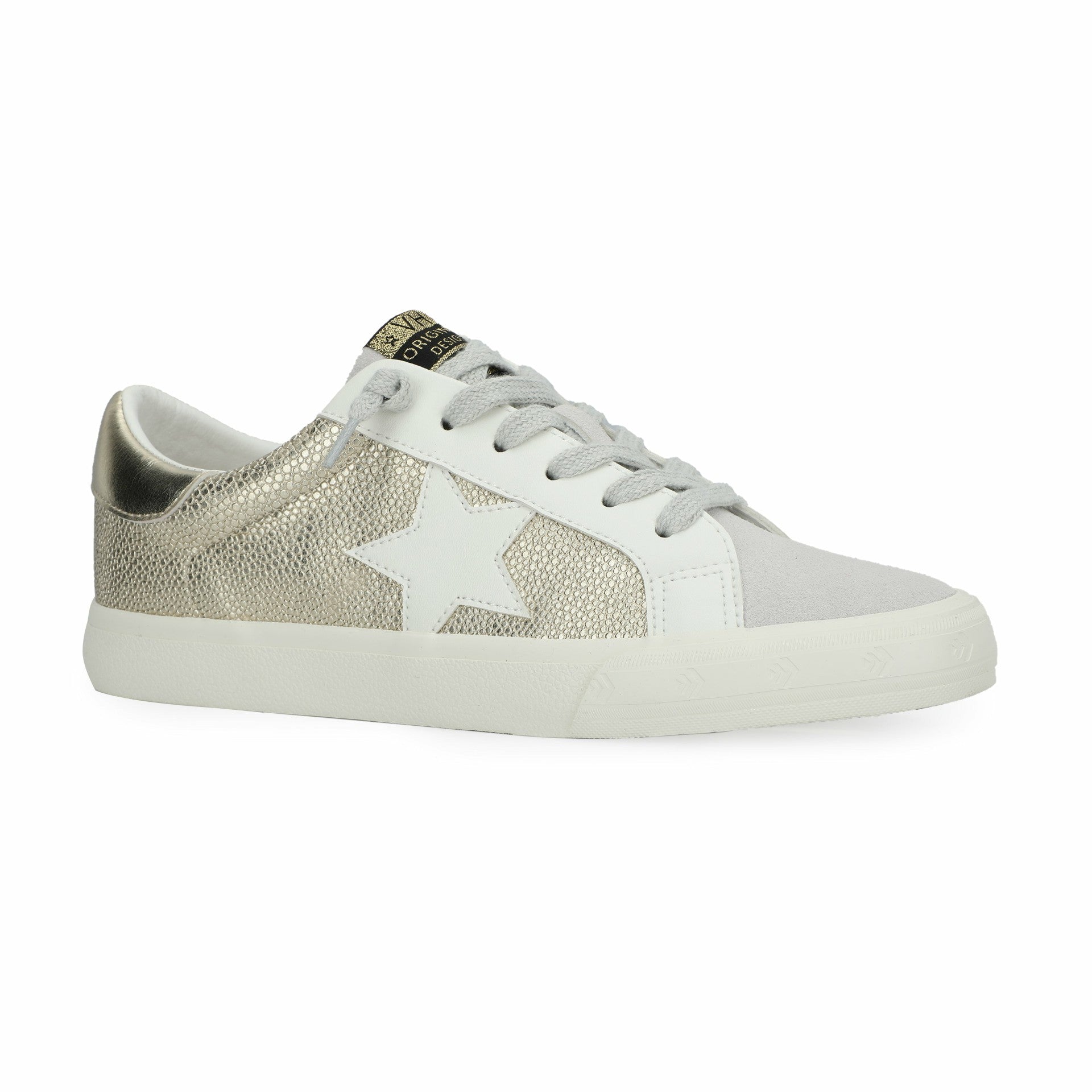 GRANDE - METALLIC GOLD PEBBLED | Vintage Havana Shoes