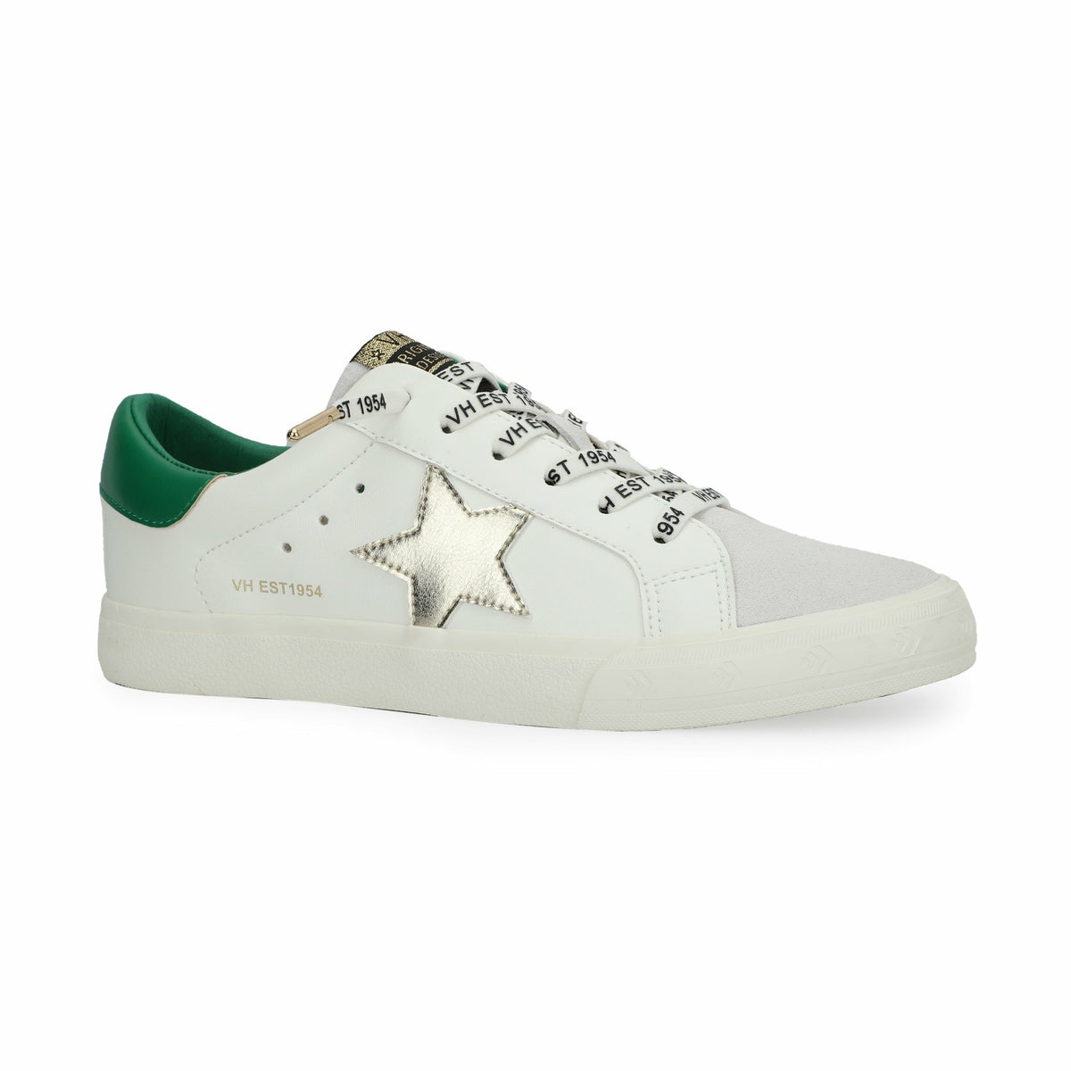 GRANDE - WHITE GOLD GREEN POP | Vintage Havana Shoes