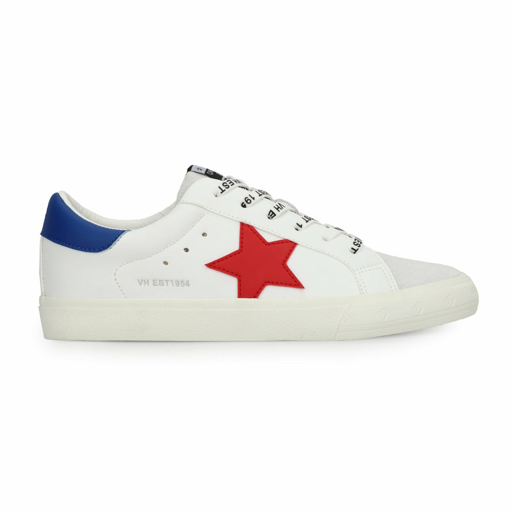 GRANDE - WHITE/RED/COBALT POP | Vintage Havana Shoes