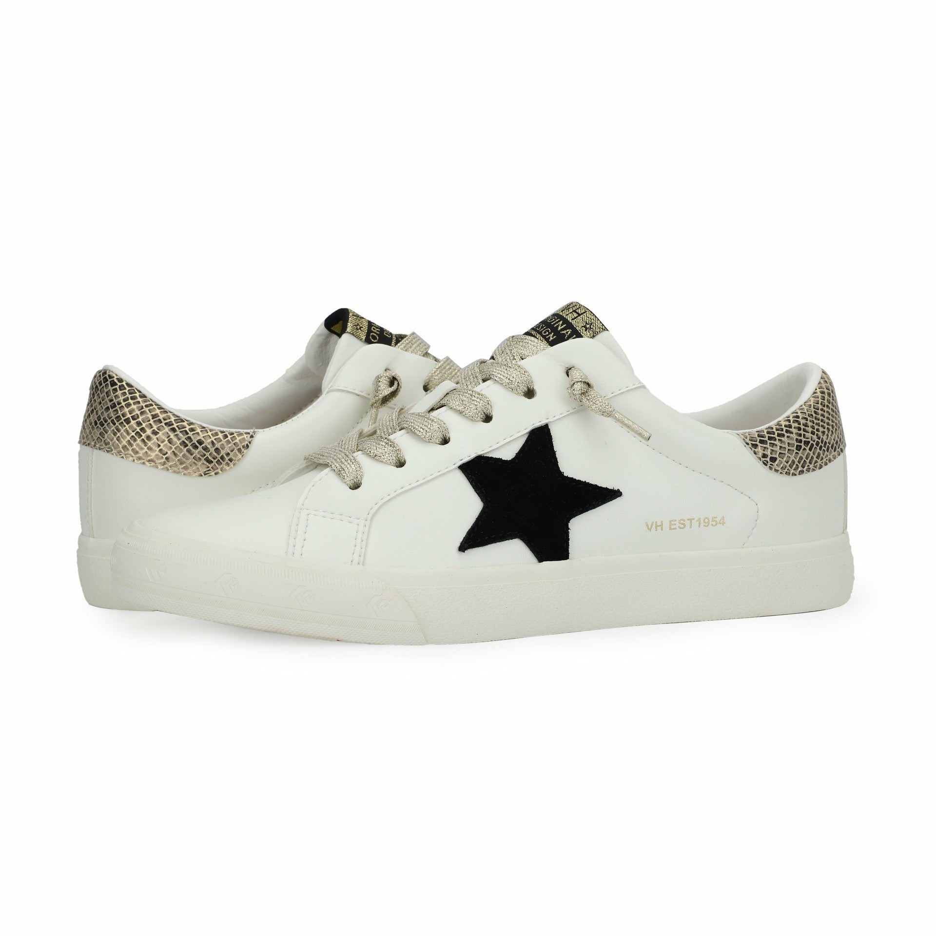 GRANDE - WHITE/BLACK/SNAKE POP | Vintage Havana Shoes