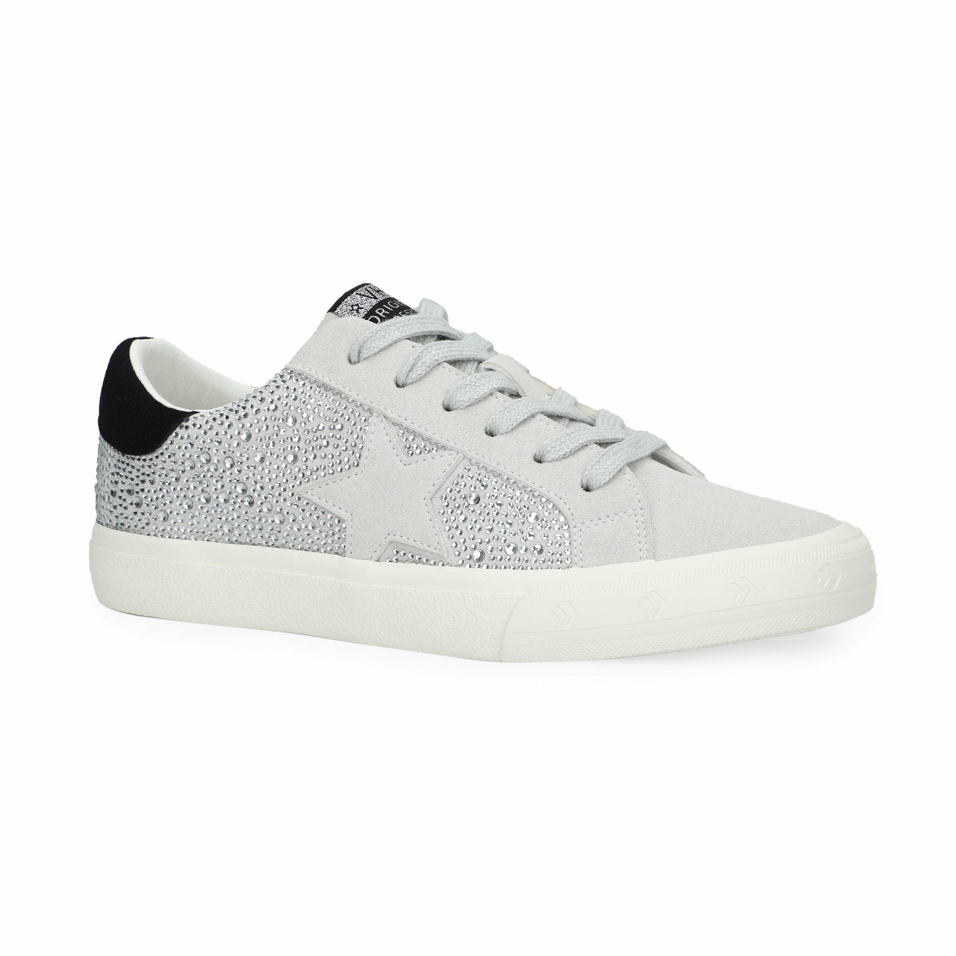 GRANDE - SILVER RHINESTONE/GREY MULTI | Vintage Havana Shoes