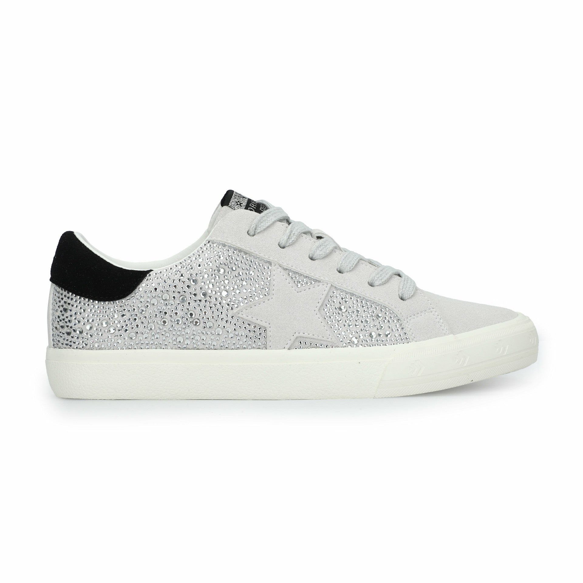 GRANDE - SILVER RHINESTONE/GREY MULTI | Vintage Havana Shoes