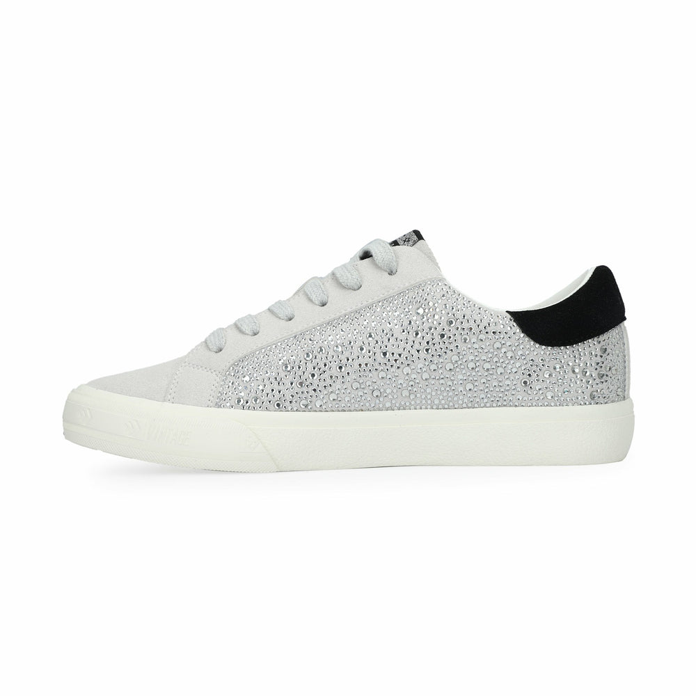 GRANDE - SILVER RHINESTONE/GREY MULTI | Vintage Havana Shoes