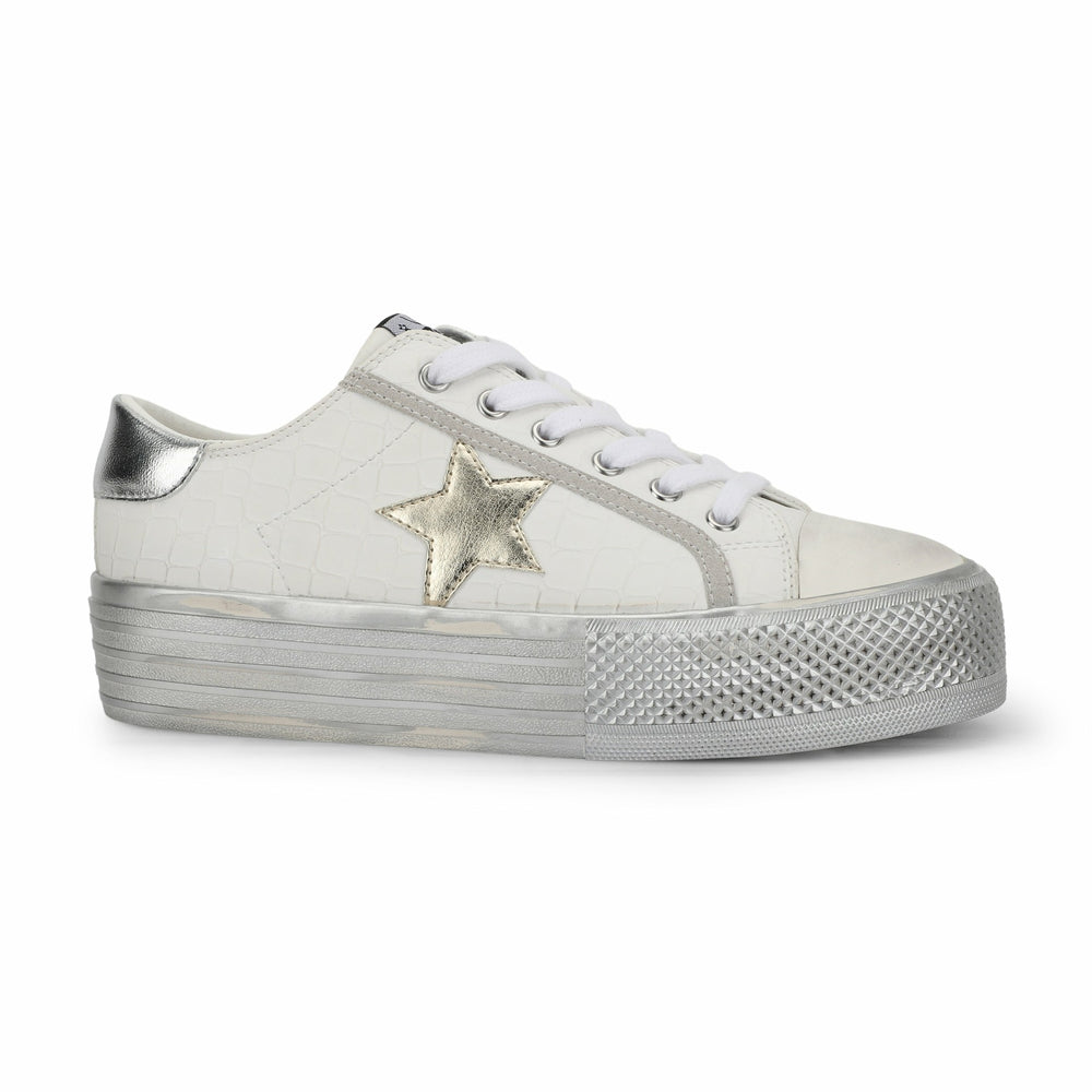 AMAZE 13 - WHITE CROCO | Vintage Havana Shoes