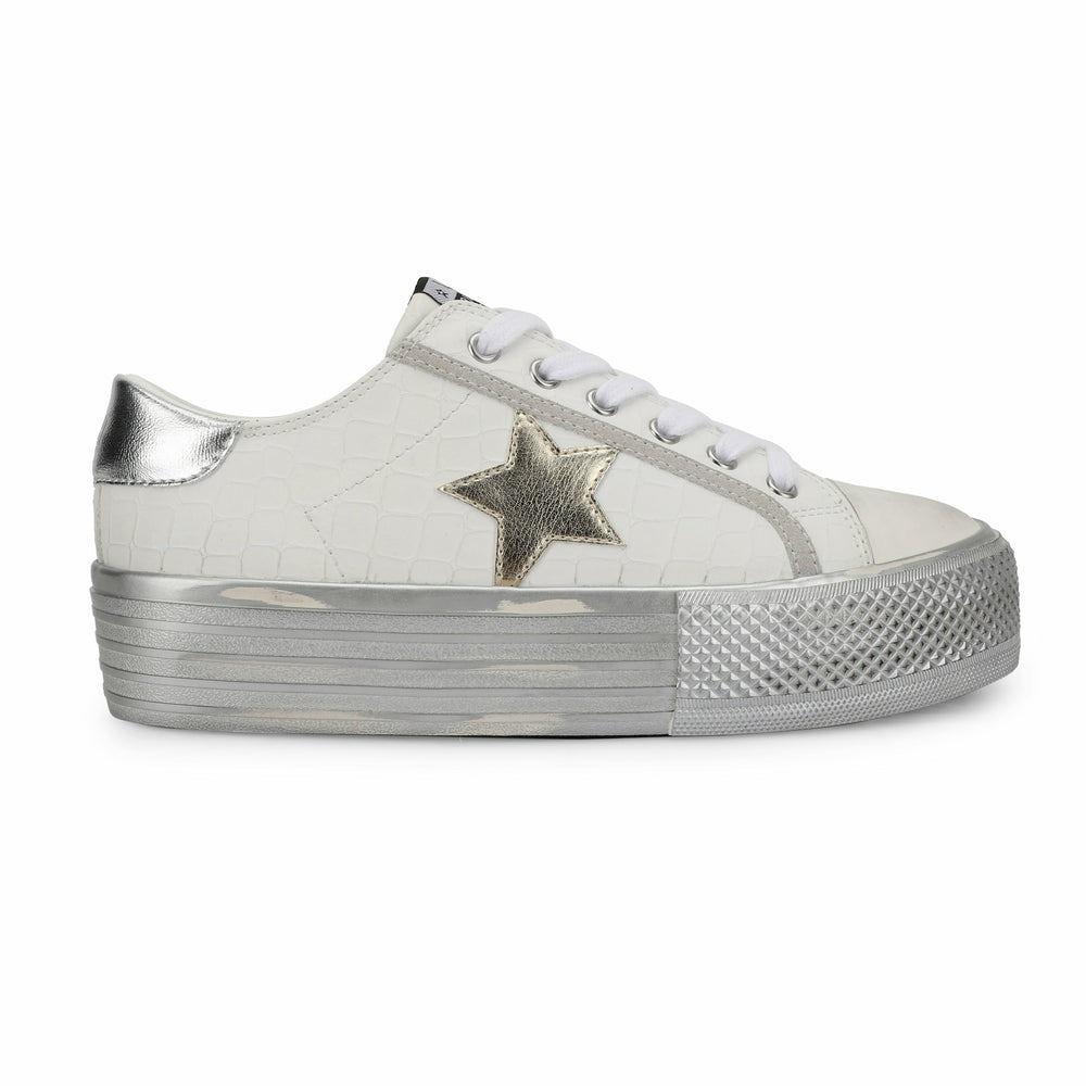 AMAZE 13 - WHITE CROCO | Vintage Havana Shoes