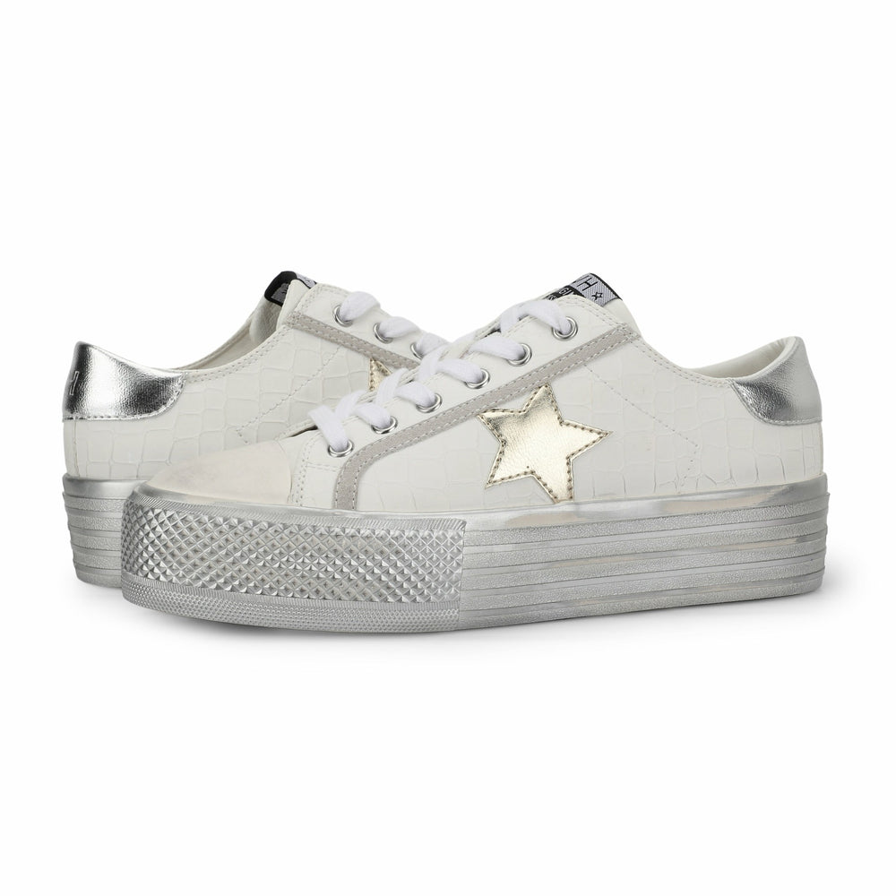 AMAZE 13 - WHITE CROCO | Vintage Havana Shoes