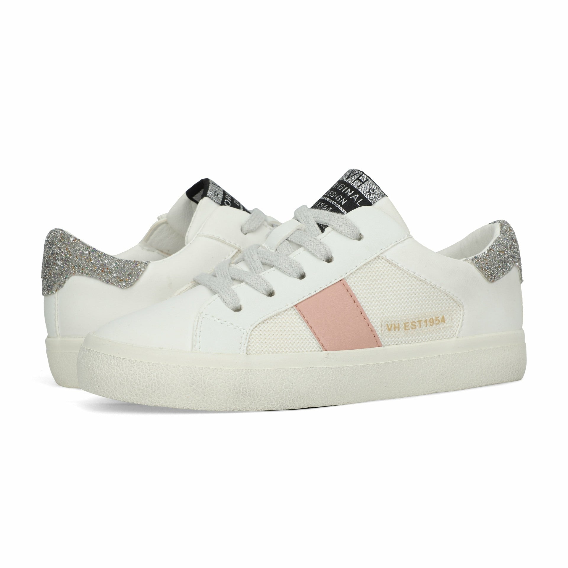KIDS LAYNE - WHITE PINK POP | Vintage Havana Shoes
