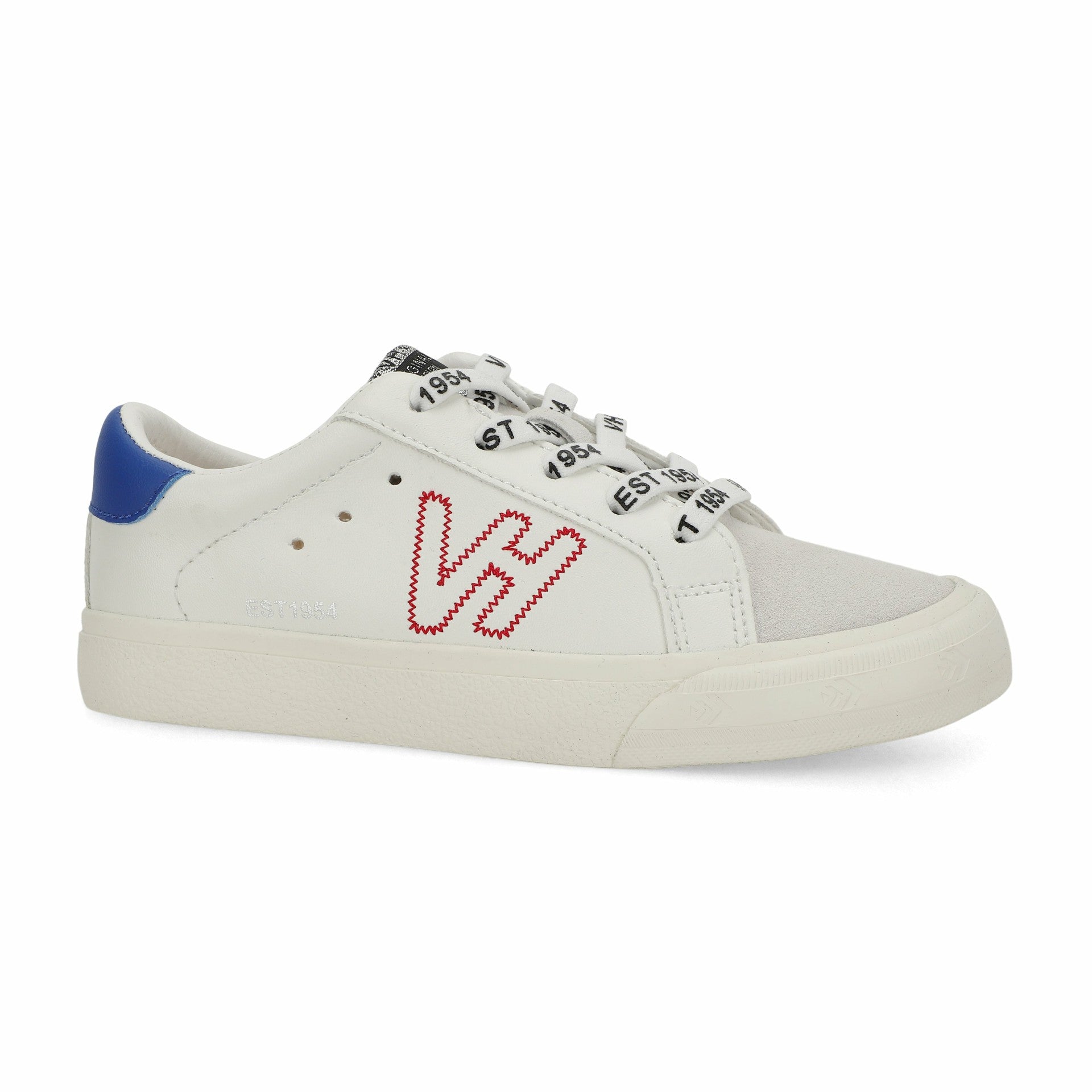 KIDS VITA - WHITE GREY COBALT | Vintage Havana Shoes