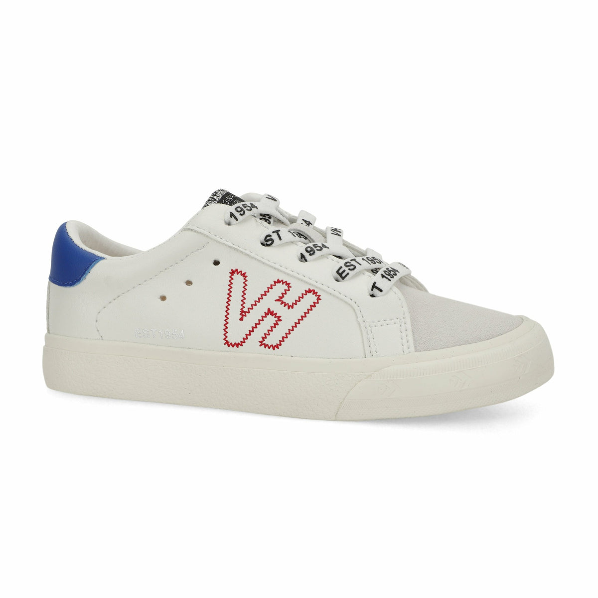 KIDS VITA - WHITE GREY COBALT | Vintage Havana Shoes