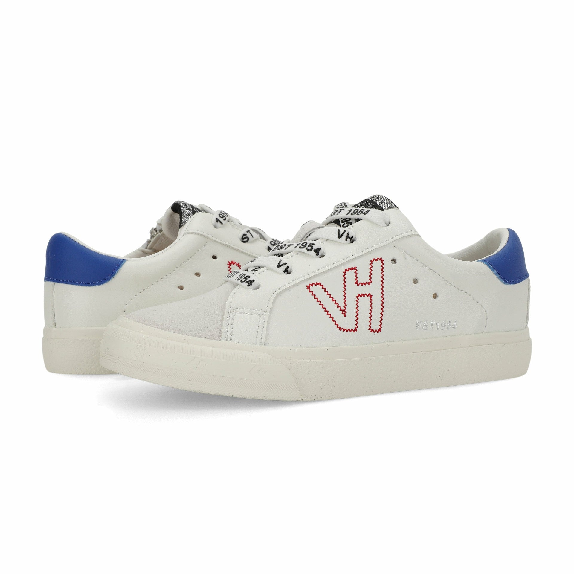 KIDS VITA - WHITE GREY COBALT | Vintage Havana Shoes