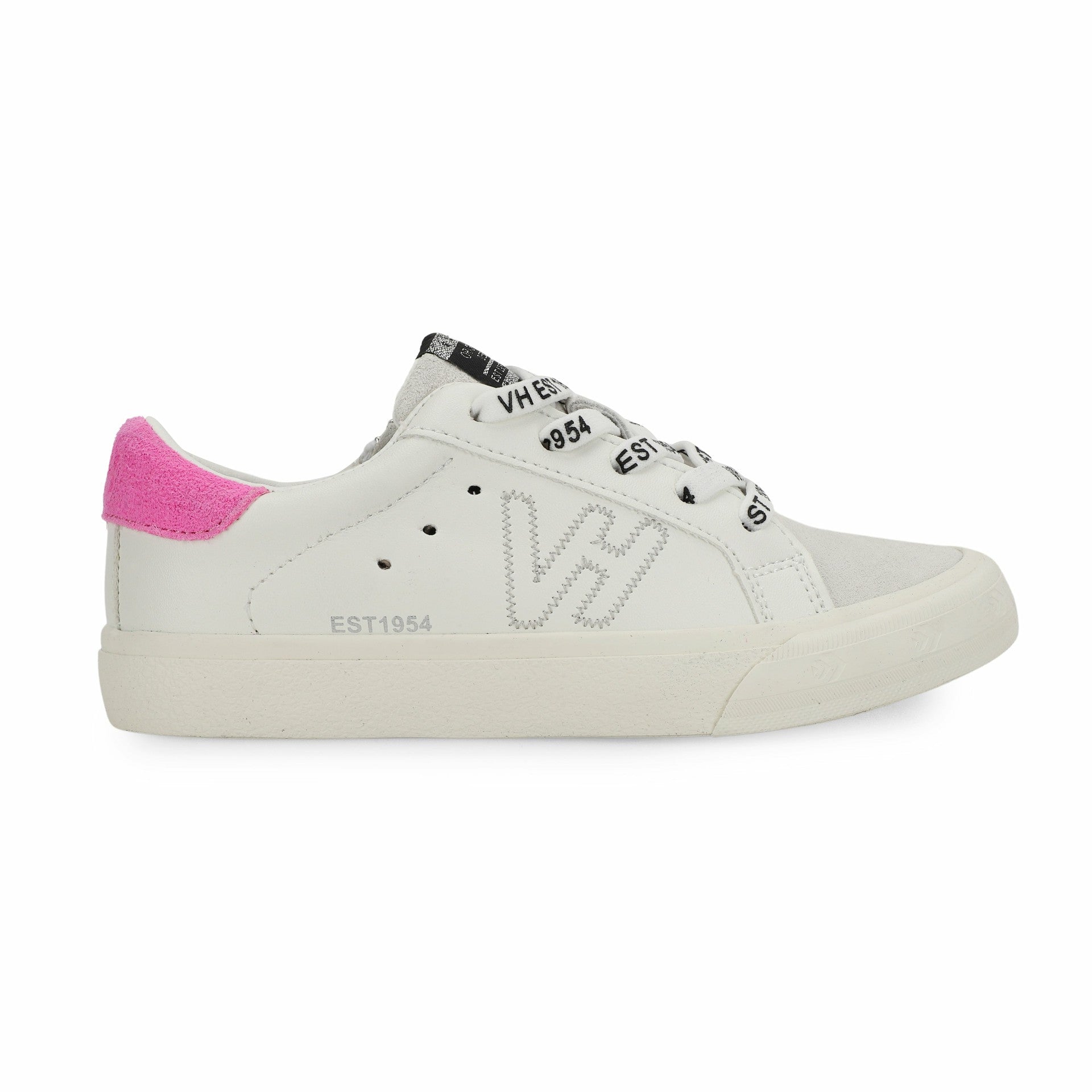 KIDS VITA - WHITE GREY PINK | Vintage Havana Shoes