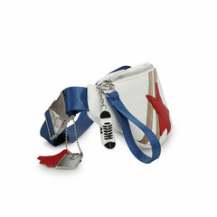 SARAH 5 BAG - RED/BLUE | Vintage Havana Accessories