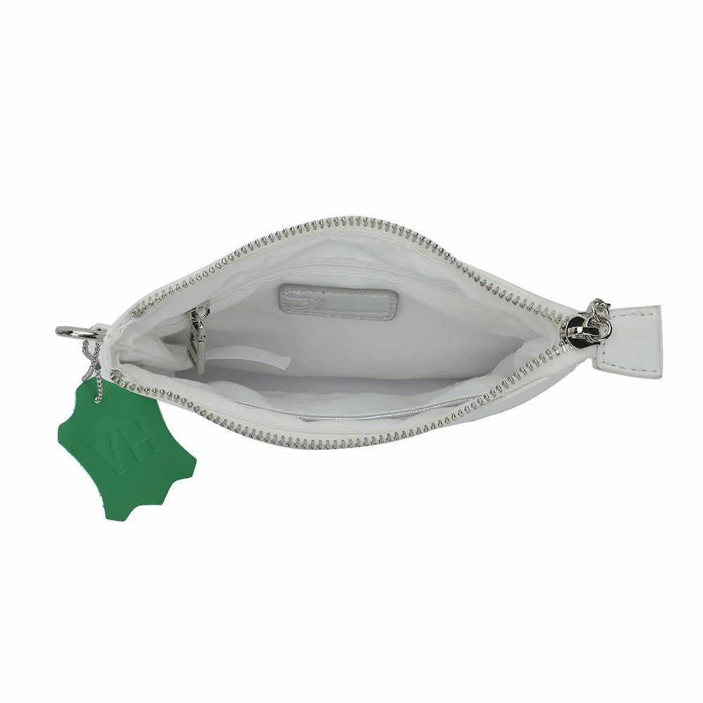 MINI MOLLY - SCARF WHITE GREEN | Vintage Havana Accessories
