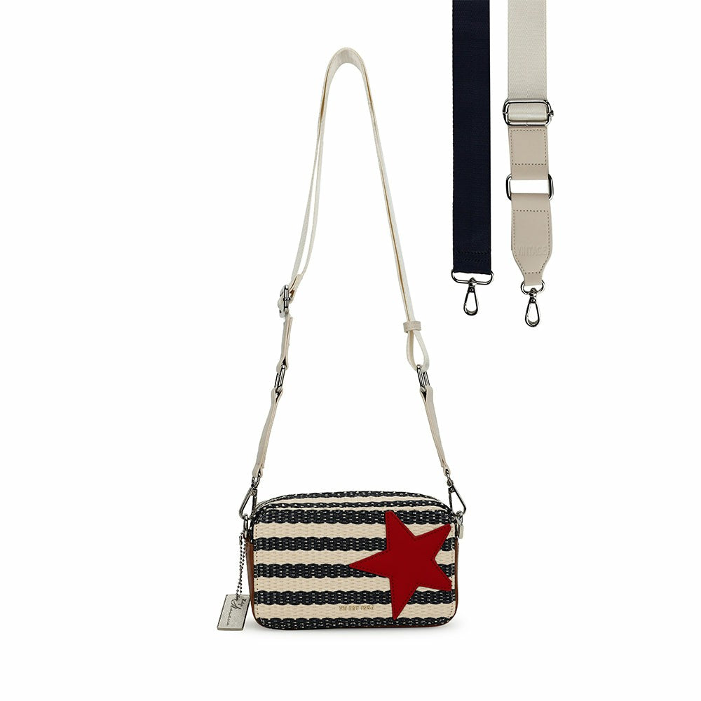 MINI MEME - BLUE RAFIA | Vintage Havana Accessories