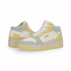 CELESTE 2 - WHITE PALE YELLOW MINT | Vintage Havana Shoes