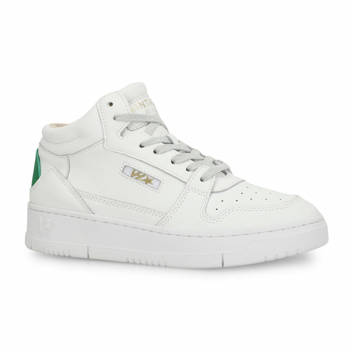 CELESTE 5 - WHITE GREEN | Vintage Havana Shoes