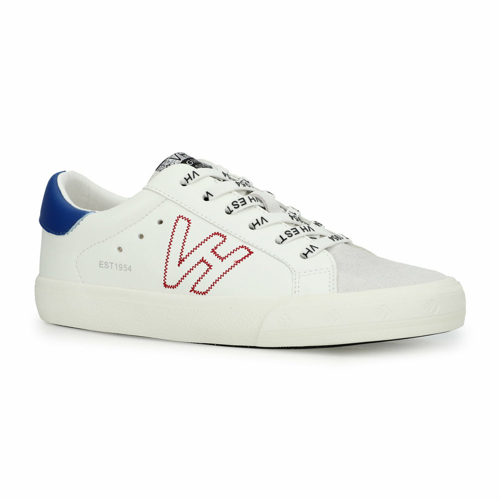STARTER - WHITE GREY COBALT | Vintage Havana Shoes