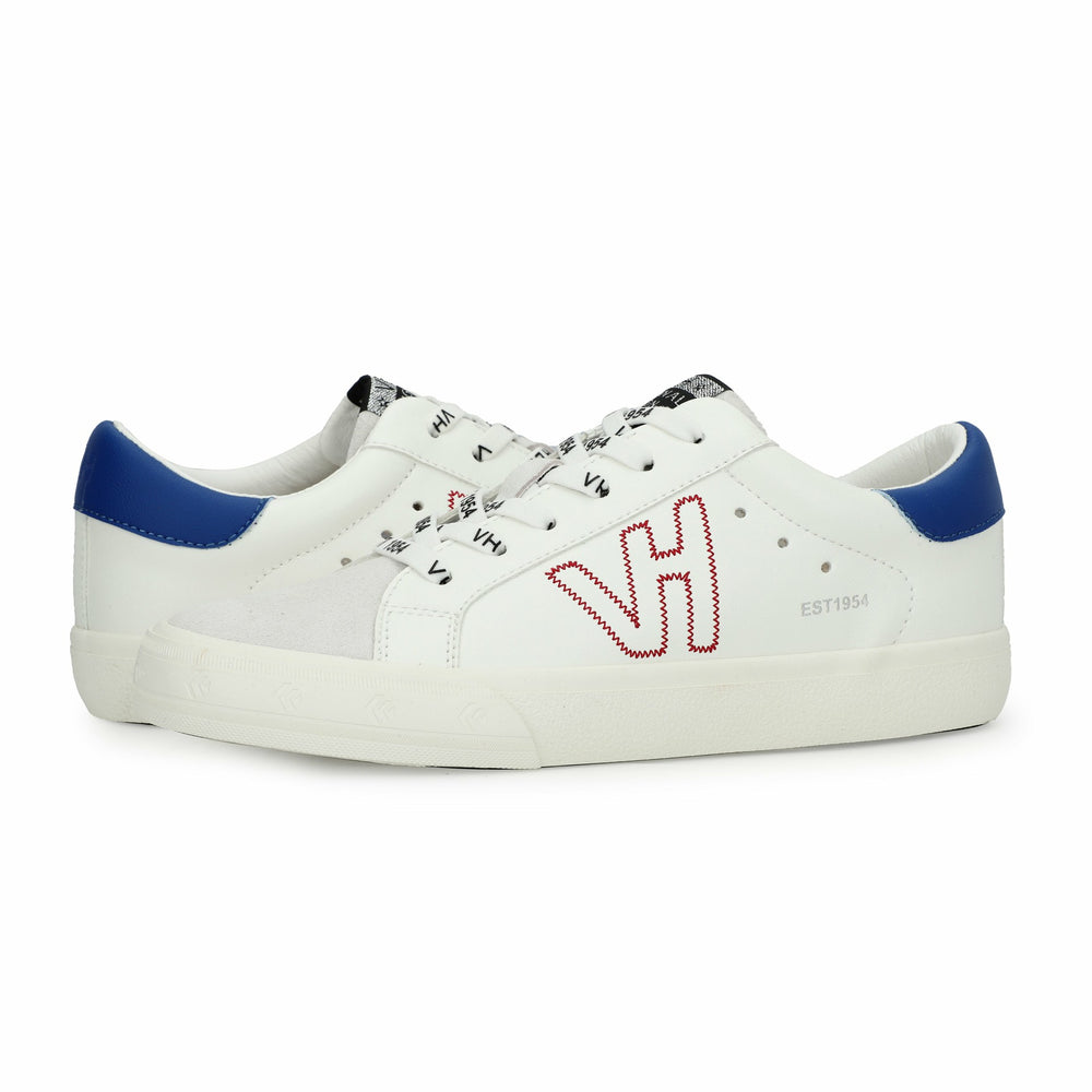 STARTER - WHITE GREY COBALT | Vintage Havana Shoes