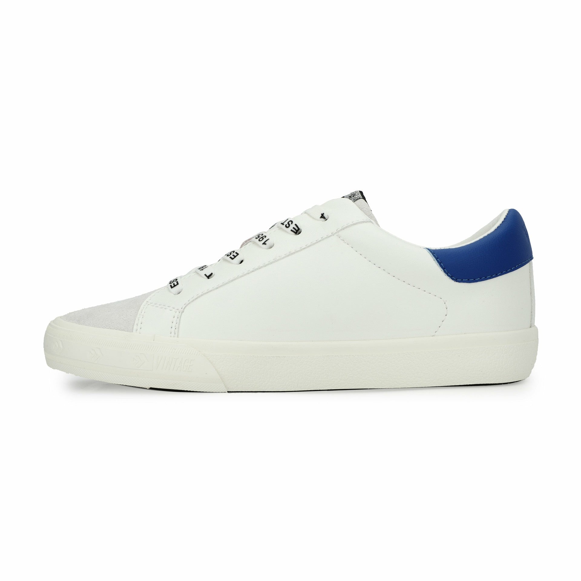 STARTER - WHITE GREY COBALT | Vintage Havana Shoes