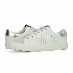 STARTER - WHITE PEBBLED GREY | Vintage Havana Shoes