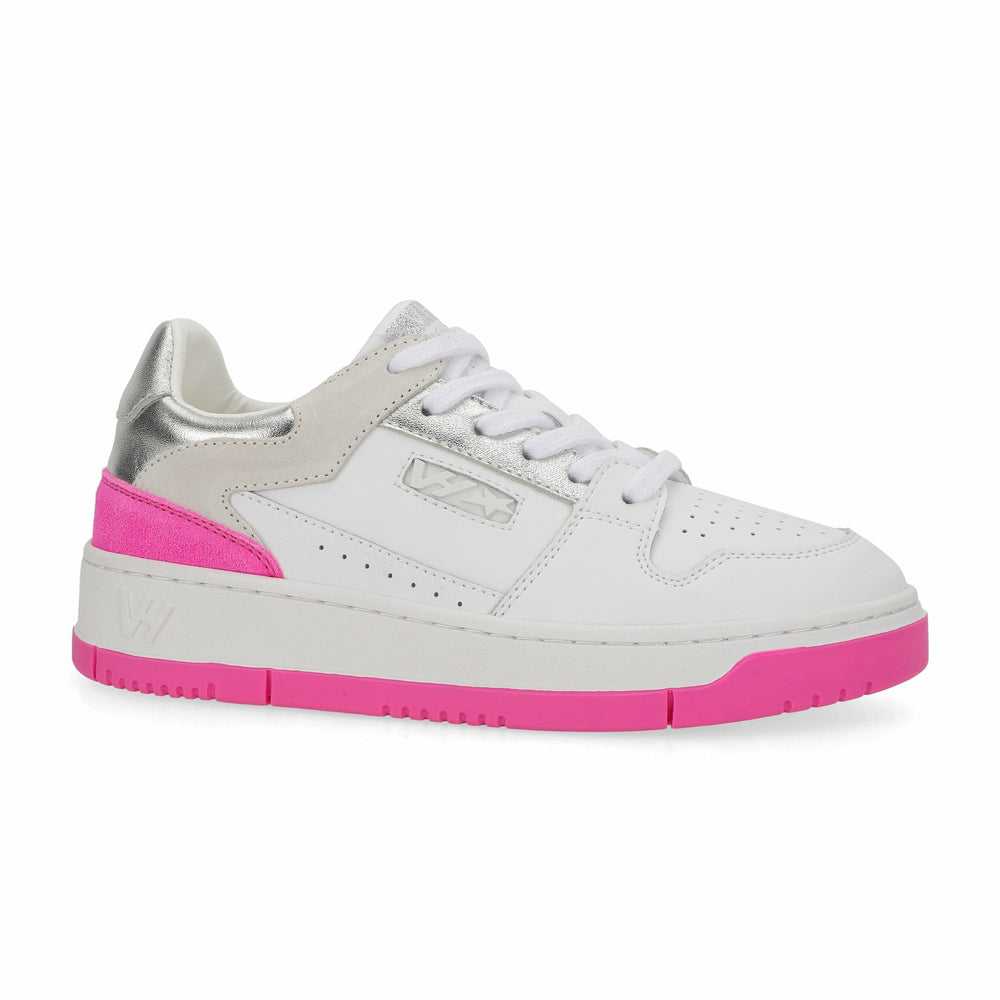 FINESSE - NEON PINK SILVER | Vintage Havana Shoes