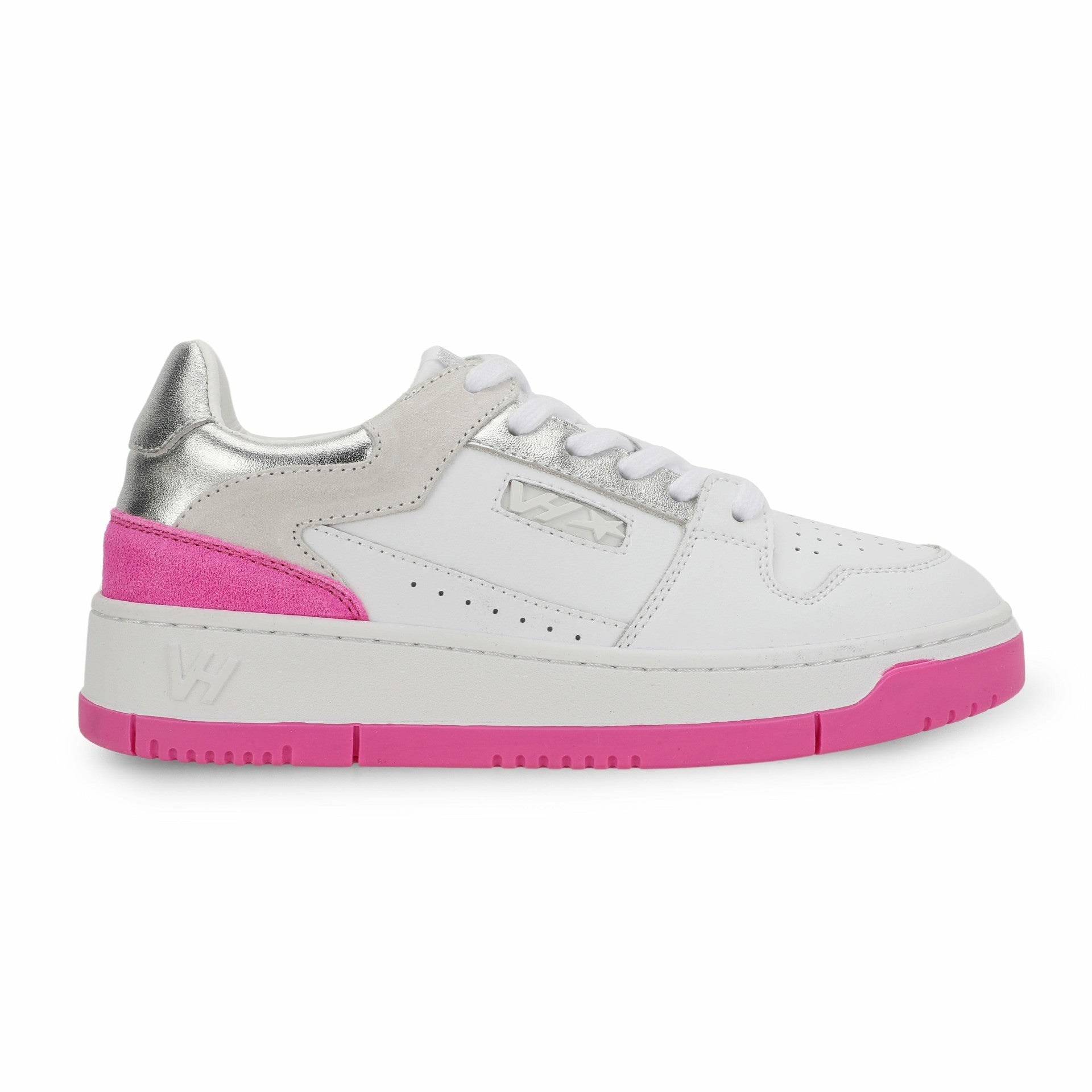 FINESSE - NEON PINK SILVER | Vintage Havana Shoes