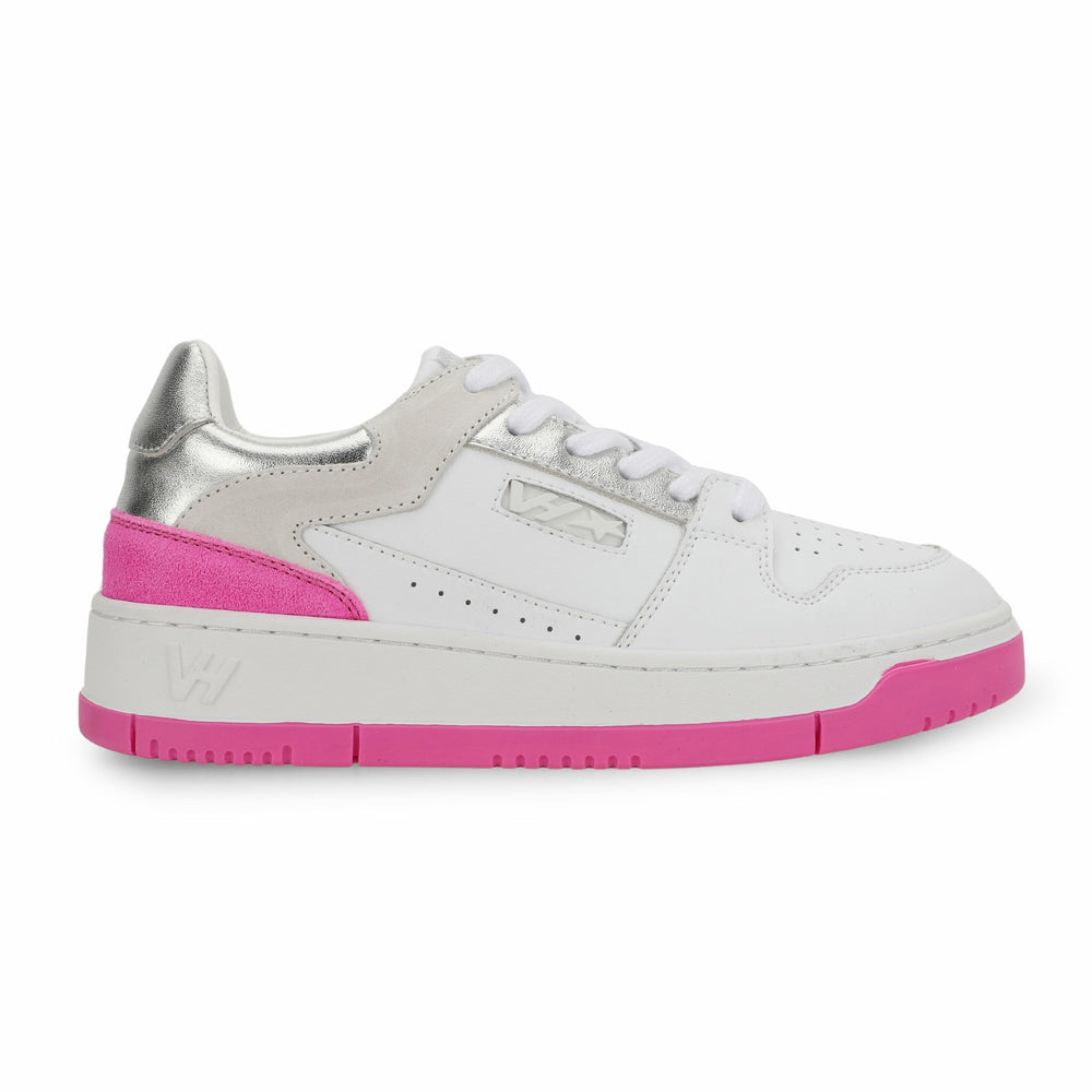 FINESSE - NEON PINK SILVER | Vintage Havana Shoes