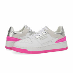 FINESSE - NEON PINK SILVER | Vintage Havana Shoes