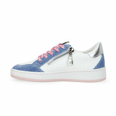 KIDS BETTY - WHITE DENIM MULTI | Vintage Havana Shoes
