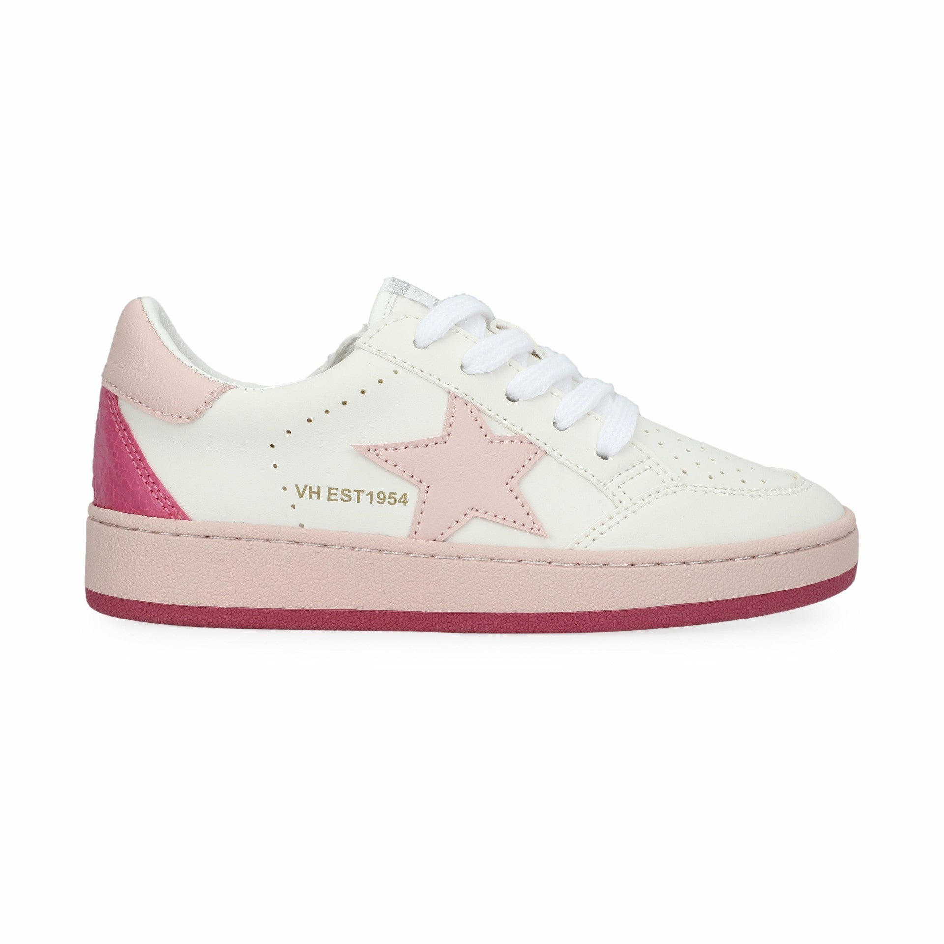 KIDS BETTY - WHITE PINK PURPLE | Vintage Havana Shoes