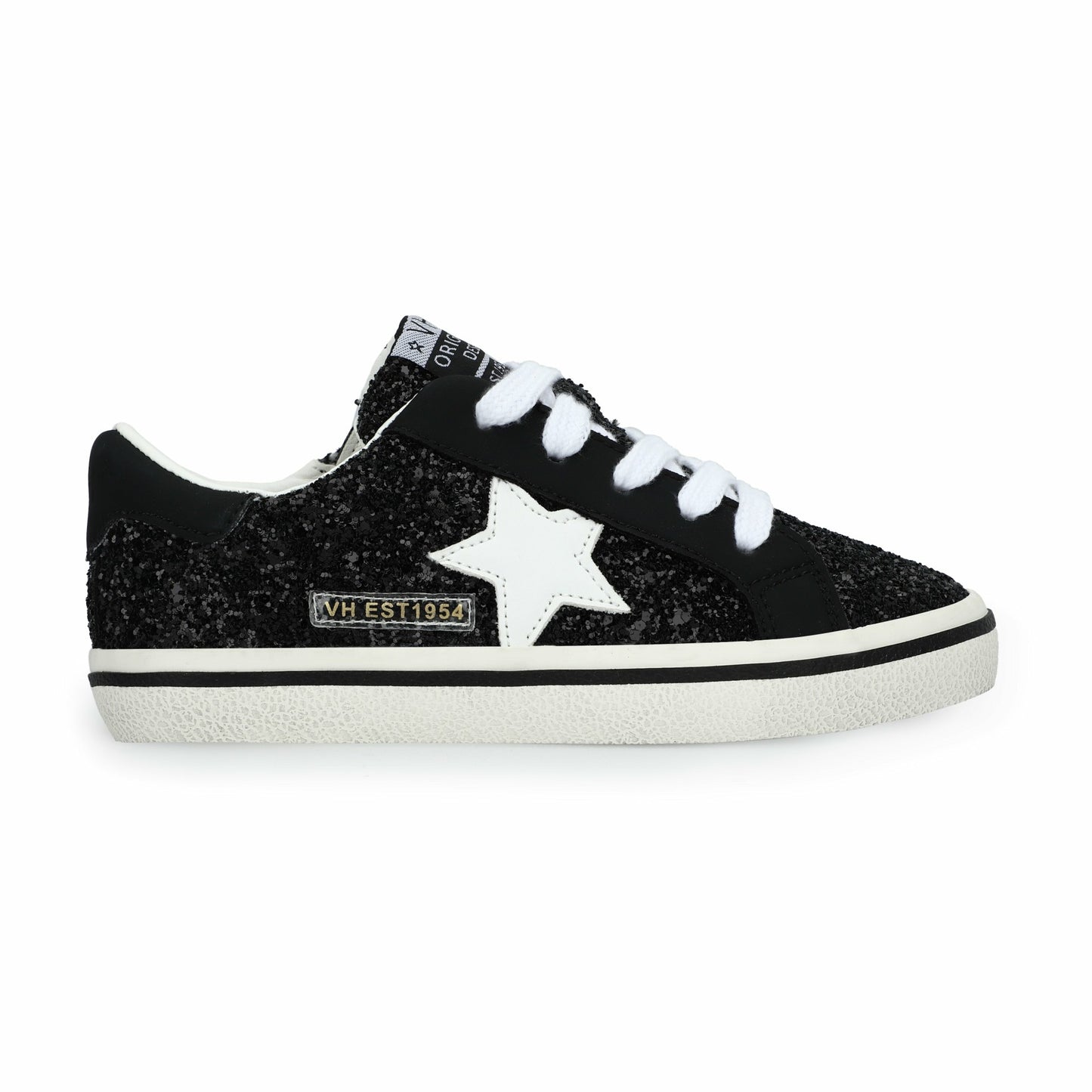 KIDS GAIL - BLACK GLITTER MULTI | Vintage Havana Women