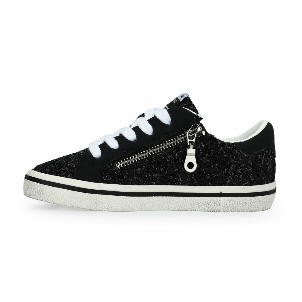 KIDS GAIL - BLACK GLITTER MULTI | Vintage Havana Shoes
