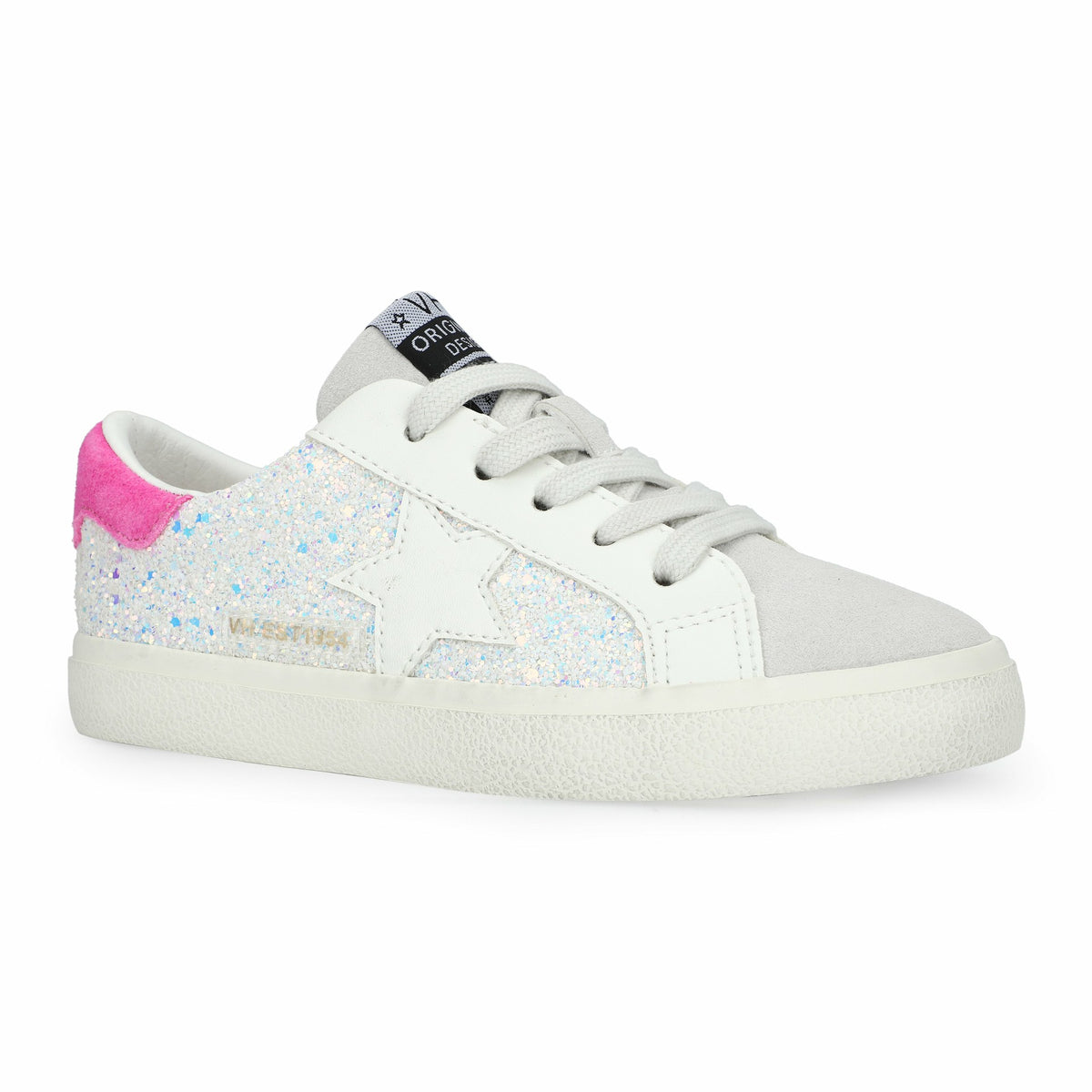KIDS GAIL - GLITTER PINK MULTI | Vintage Havana Shoes