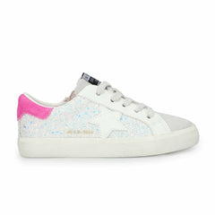 KIDS GAIL - GLITTER PINK MULTI | Vintage Havana Shoes