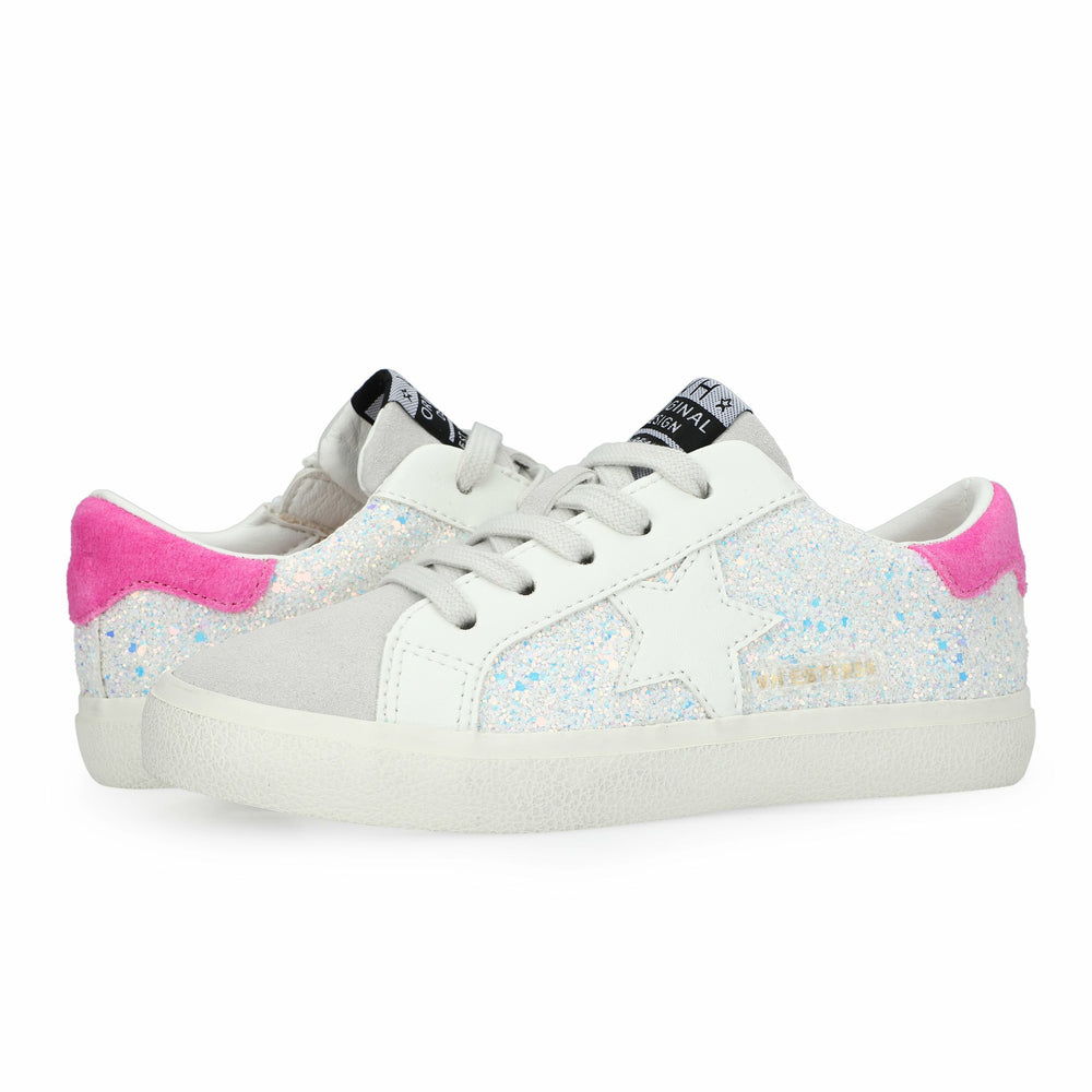 KIDS GAIL - GLITTER PINK MULTI | Vintage Havana Shoes