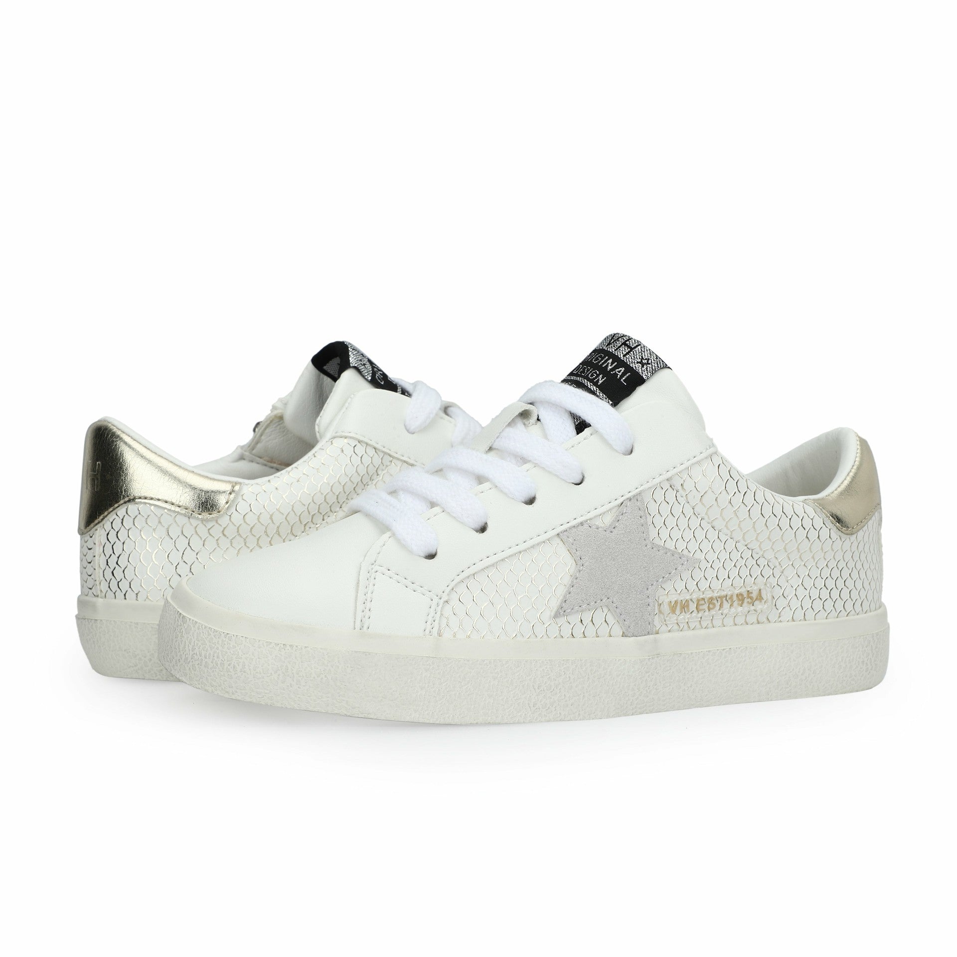 KIDS GAIL - WHITE SNAKE MULTI | Vintage Havana Shoes