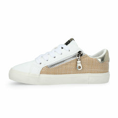 KIDS GAIL - WHITE BASKET WEAVE | Vintage Havana Shoes