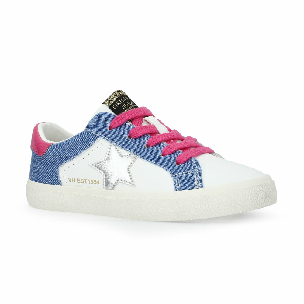KIDS LULU - WHITE DENIM MULTI | Vintage Havana Shoes