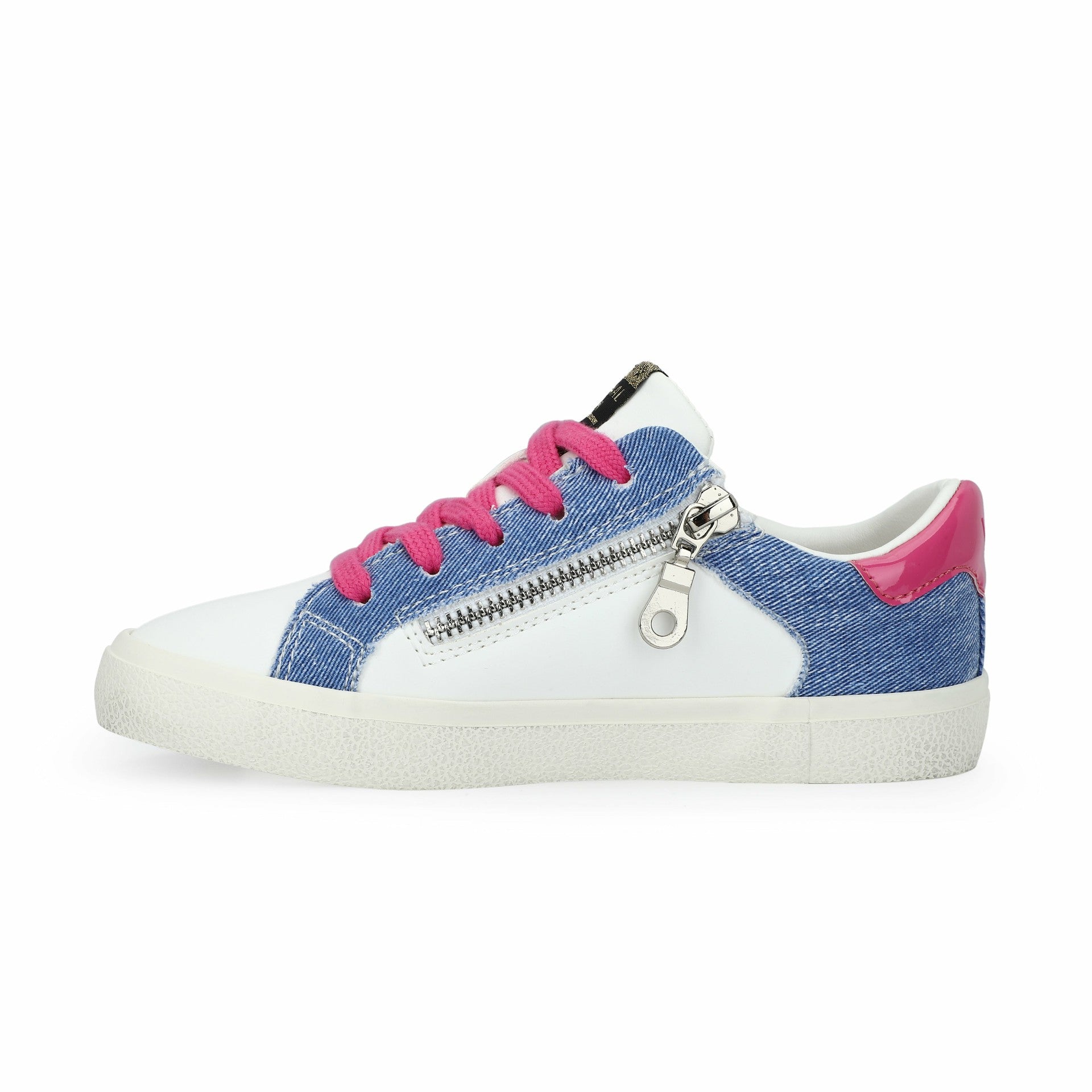 KIDS LULU - WHITE DENIM MULTI | Vintage Havana Shoes