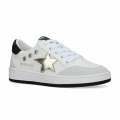 KIDS TAYLOR - WHITE BLACK GOLD | Vintage Havana Shoes