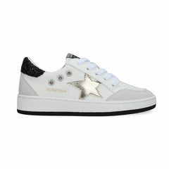 KIDS TAYLOR - WHITE BLACK GOLD | Vintage Havana Shoes