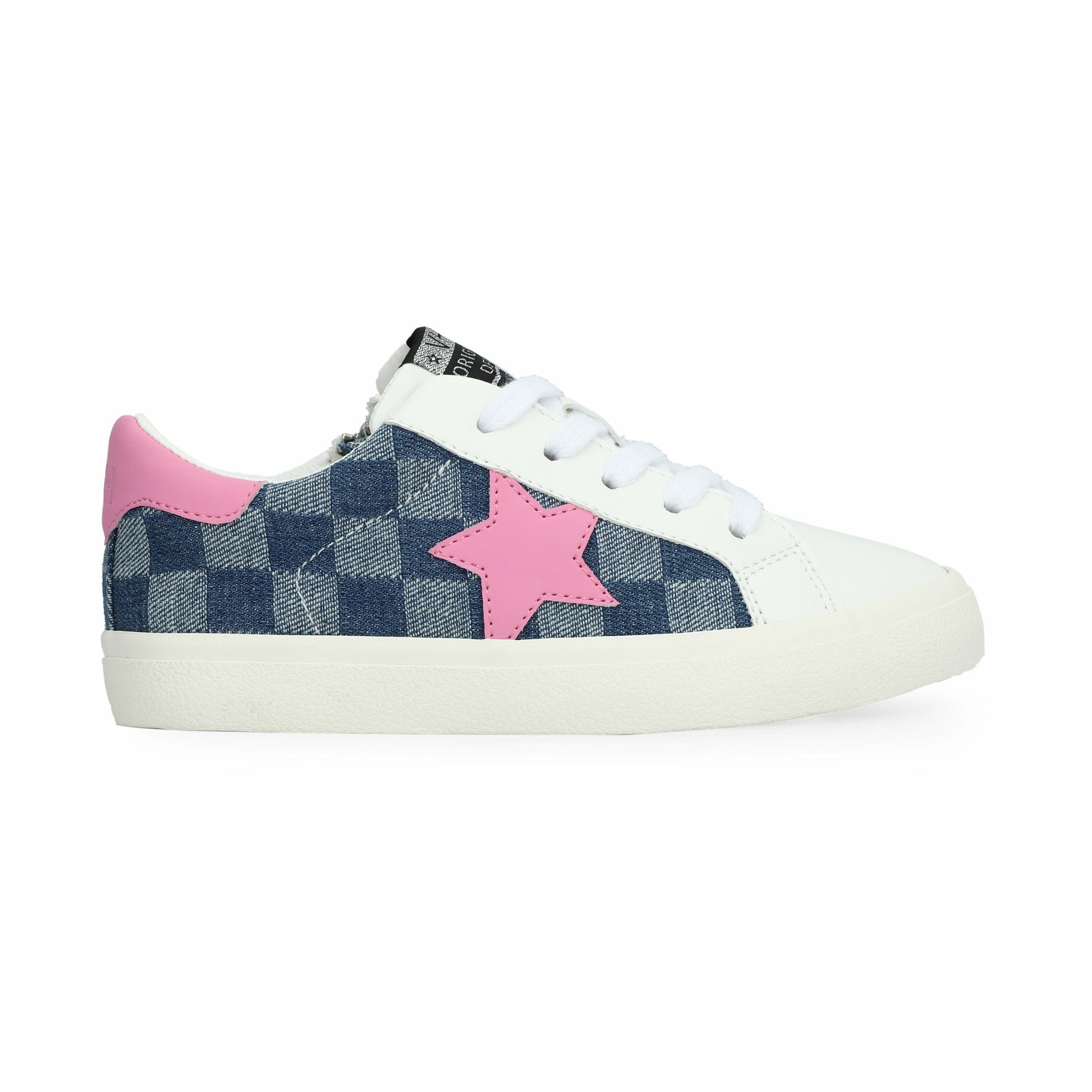 KIDS DIANNA - DENIM CHECKERED MULTI | Vintage Havana Shoes
