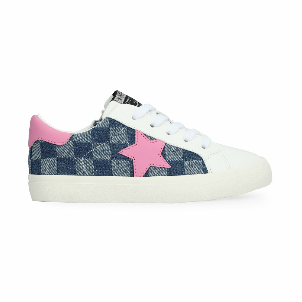 KIDS DIANNA - DENIM CHECKERED MULTI | Vintage Havana Shoes