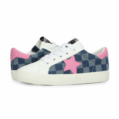 KIDS DIANNA - DENIM CHECKERED MULTI | Vintage Havana Shoes
