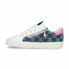 KIDS DIANNA - DENIM CHECKERED MULTI | Vintage Havana Shoes