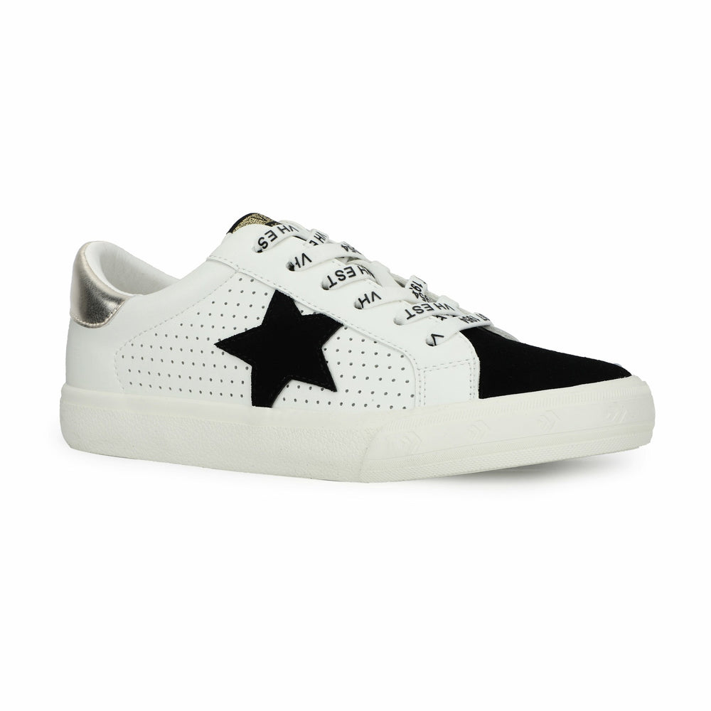 GRANDE - WHITE BLACK GOLD POP | Vintage Havana Shoes