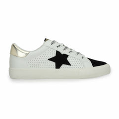 GRANDE - WHITE BLACK GOLD POP | Vintage Havana Shoes