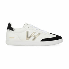 CRISP - WHITE BLACK WASHED GOLD | Vintage Havana Shoes
