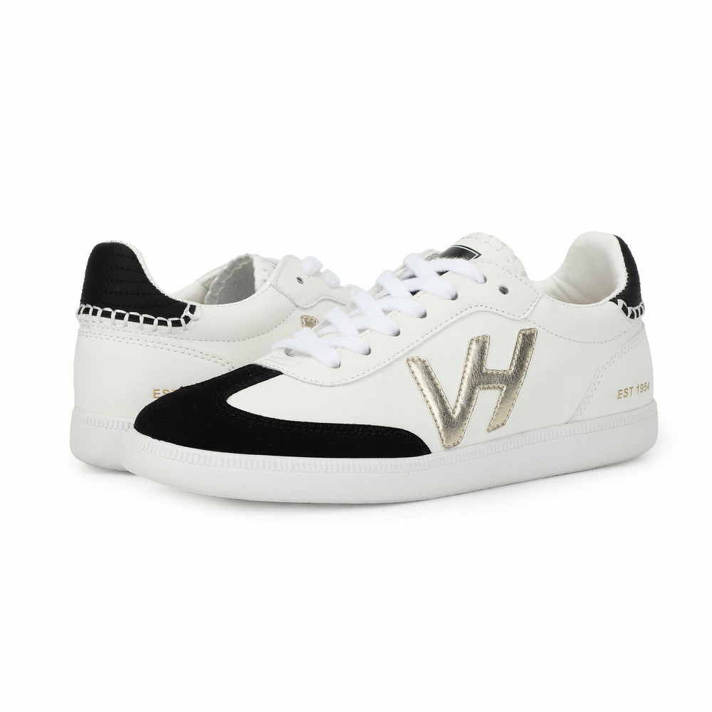 CRISP - WHITE BLACK WASHED GOLD | Vintage Havana Shoes